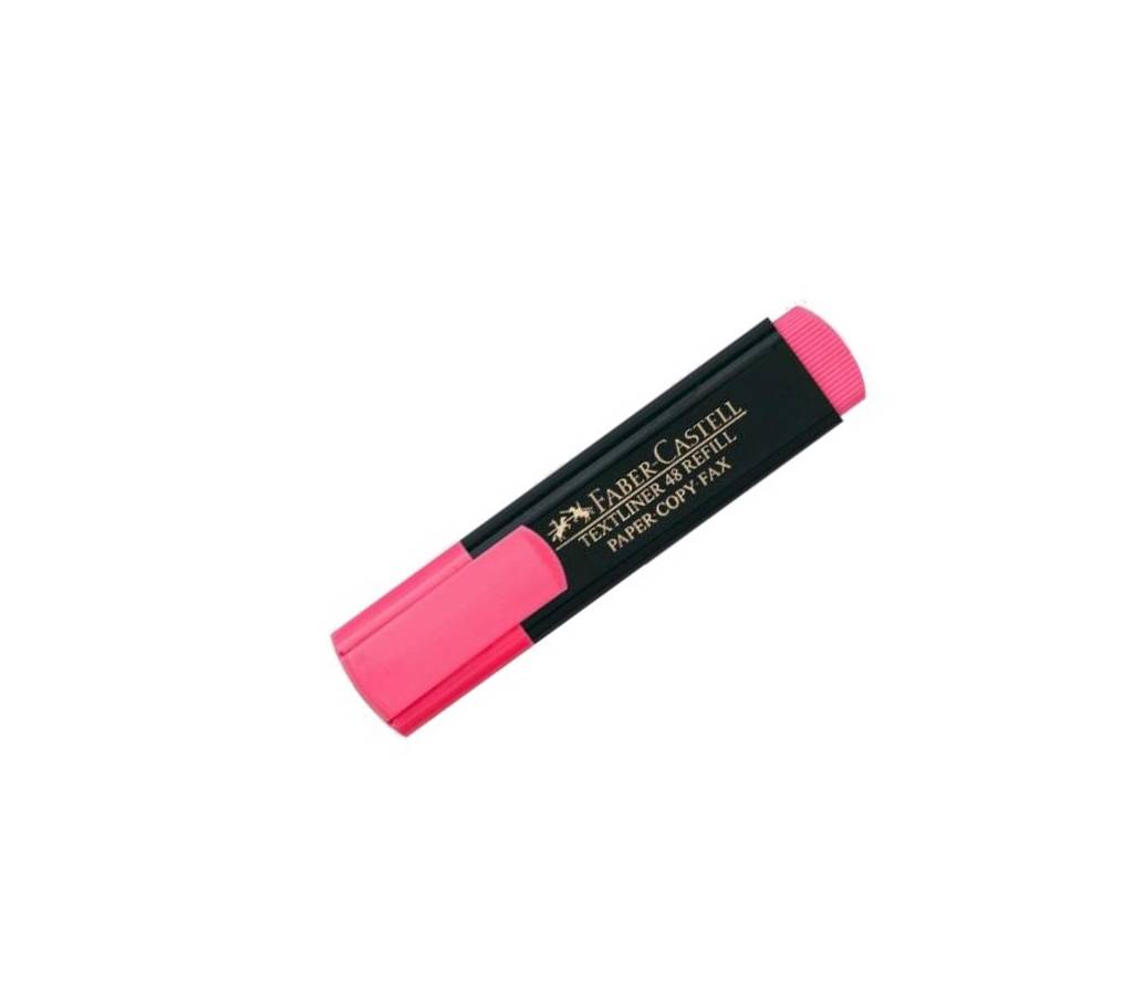 Faber Castell টেক্সটলাইনার Highlighter Marker Pen - Pink - ৫ পিস বাংলাদেশ - 738405