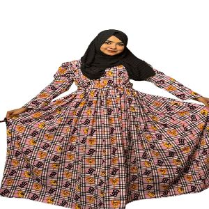 Alex Georgette Readymade Print Gown Borka for Women