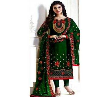 Unstitched Gorgette Embroidery Salwer kammez for Women