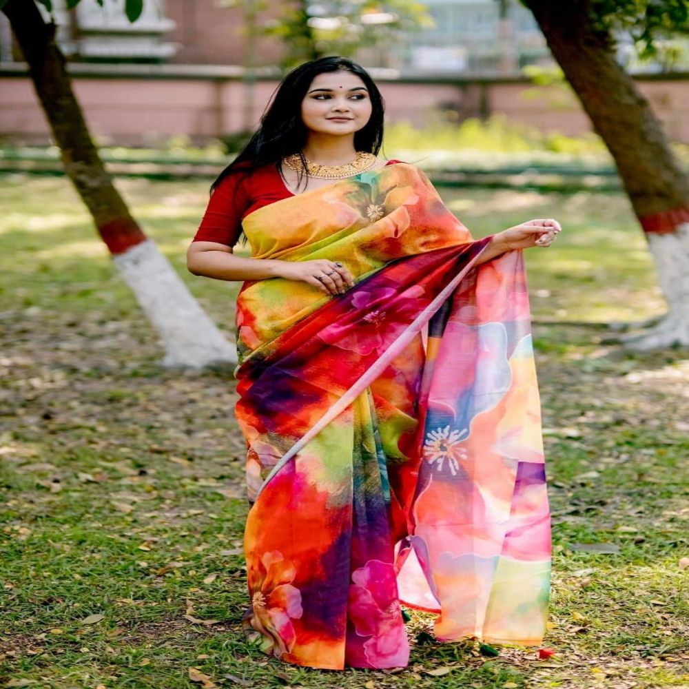 Chundri Silk High Quality Stylish Fashionable & Elegant Design Saree for Women