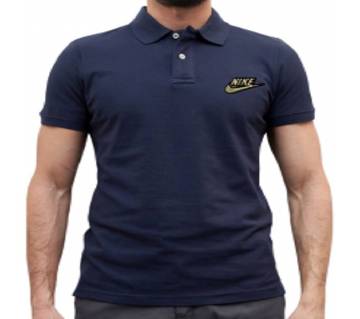 navy-blue-nike-logo-cotton-short-sleeve-polo-for-men-copy