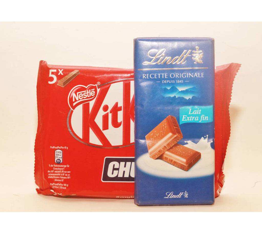 KitKat Chunky with Lindt Dark Bar চকোলেট France বাংলাদেশ - 886561