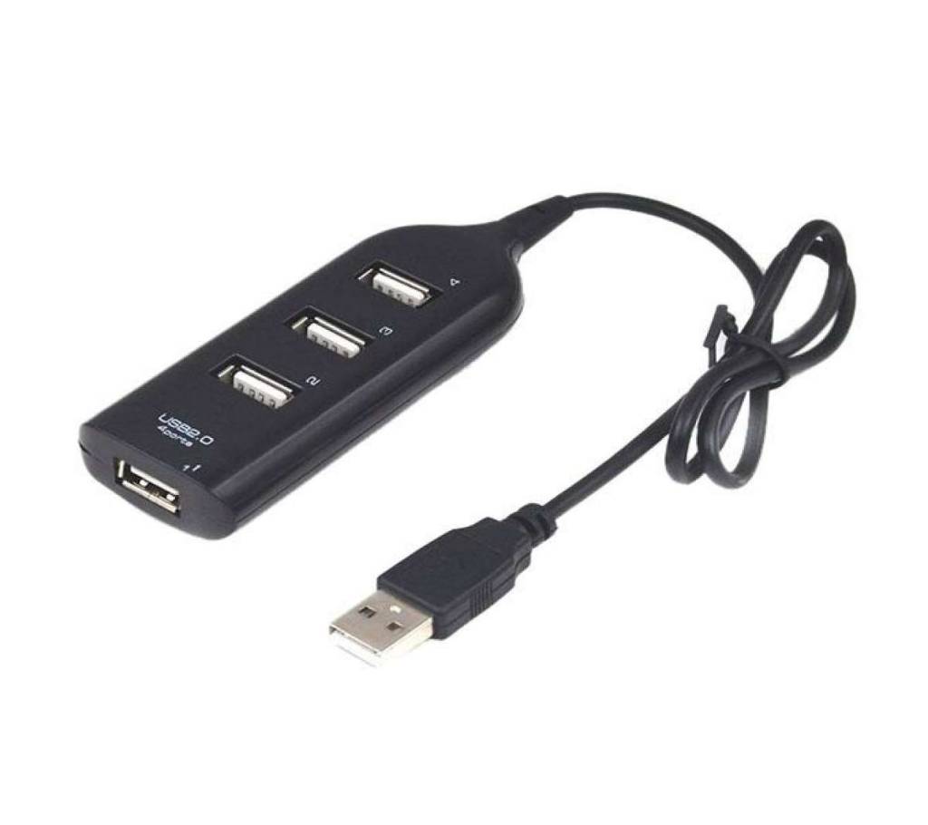 4-Port USB হাব - ব্ল্যাক বাংলাদেশ - 874403