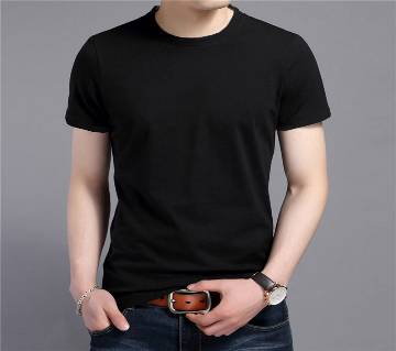 Gents Half Sleeve Slim fit Cotton T-Shirt