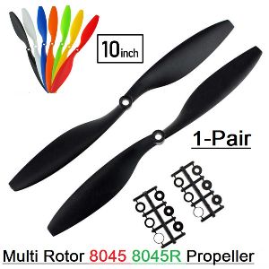 Plastic Propeller 10 inch/8 inch (2pcs)- Multi color