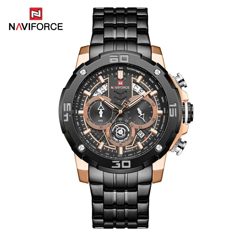 Naviforce Nf9175 Stainless Steel Bracelet Watch for Men