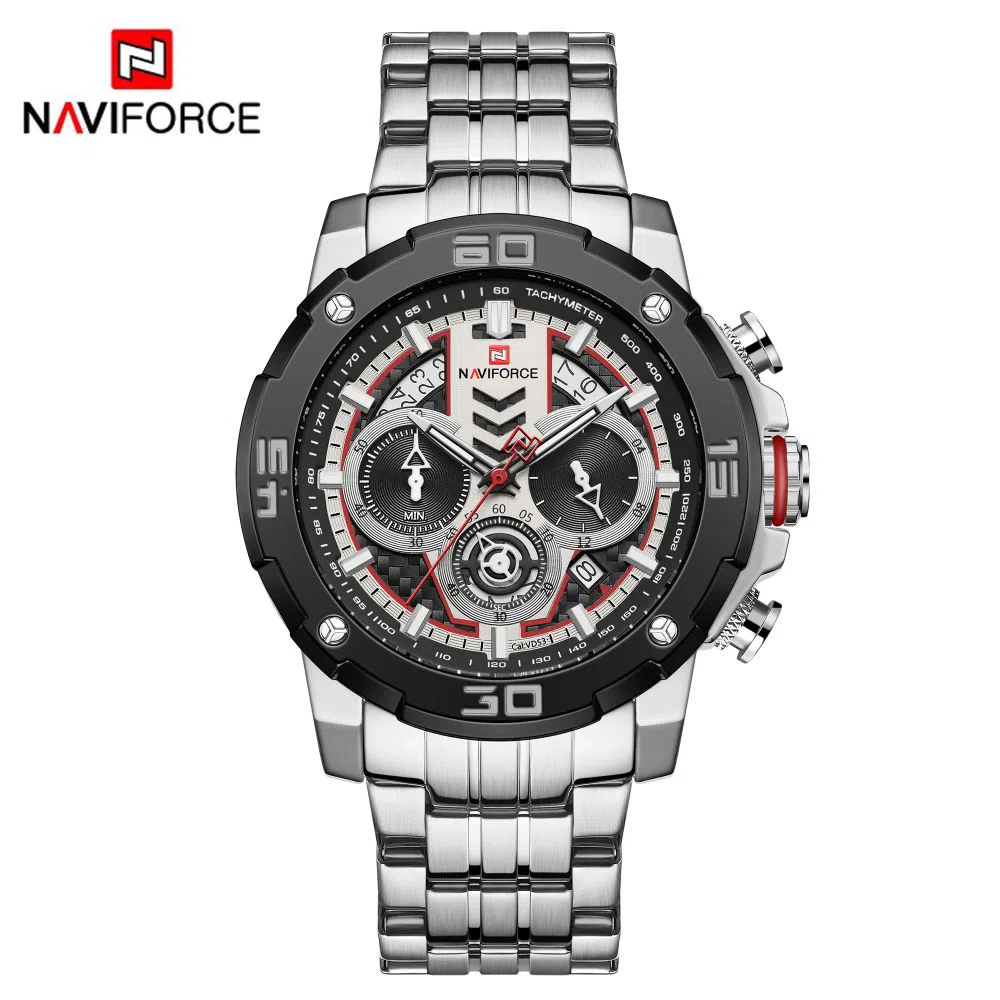 Naviforce Nf9175 Stainless Steel Bracelet Watch for Men