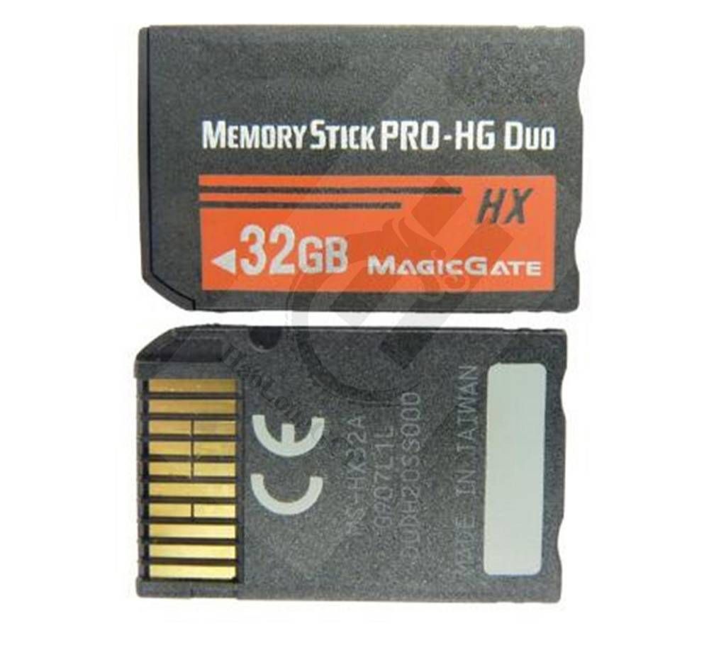Memory Stick HX For Sony PSP Accessories 32GB MS Pro Duo মেমোরি কার্ড বাংলাদেশ - 994372
