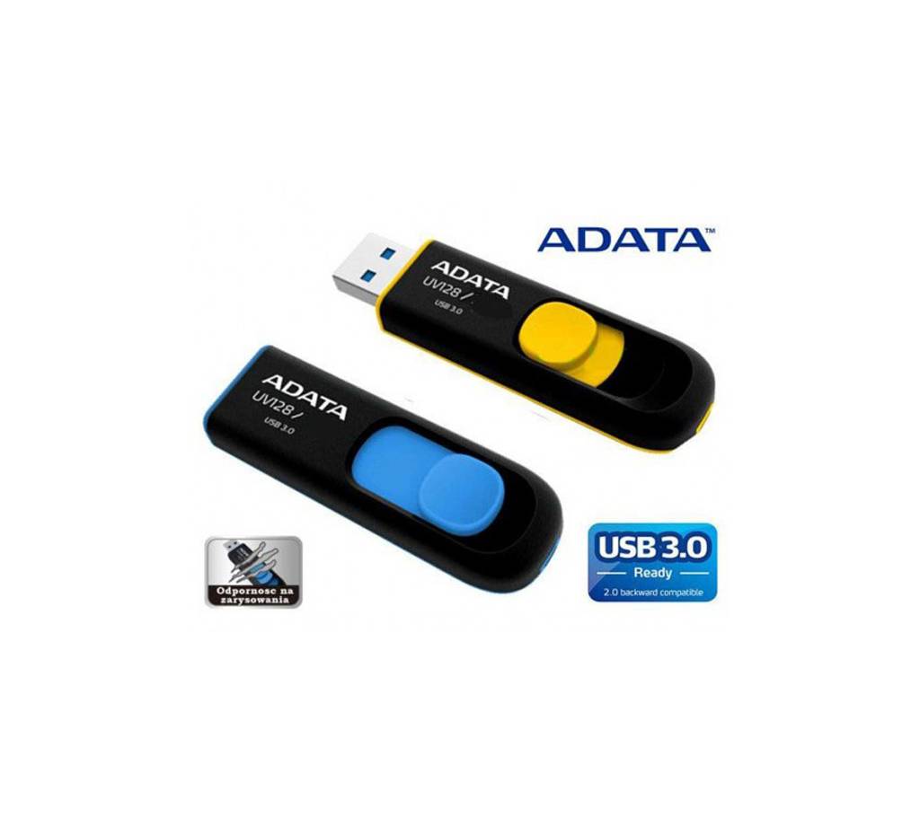 ADATA UV 128 USB 3.0 64 GB পেন ড্রাইভ বাংলাদেশ - 751654