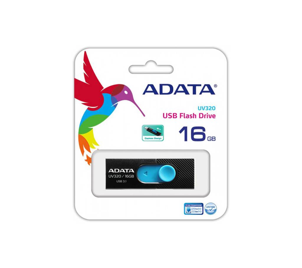 Adata UV320 16 GB Mobile Disk পেন ড্রাইভ বাংলাদেশ - 751666