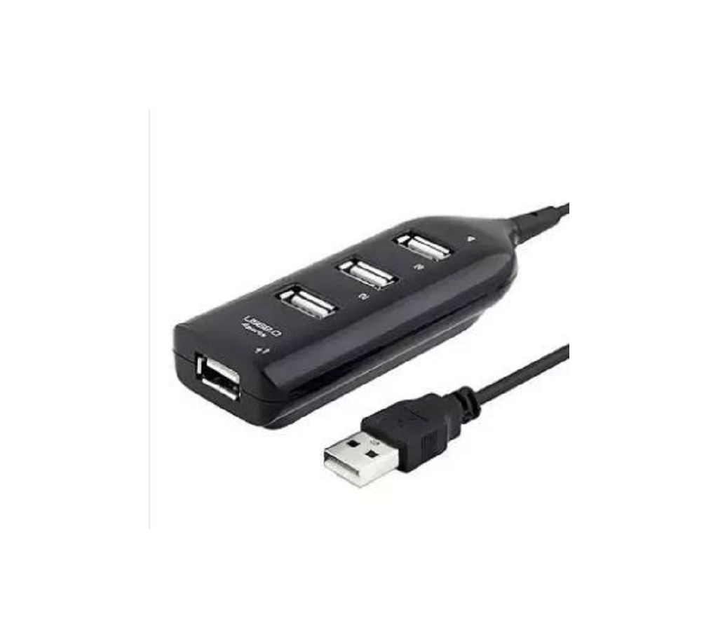 4 Port USB হাব – Black - GNG বাংলাদেশ - 1002182