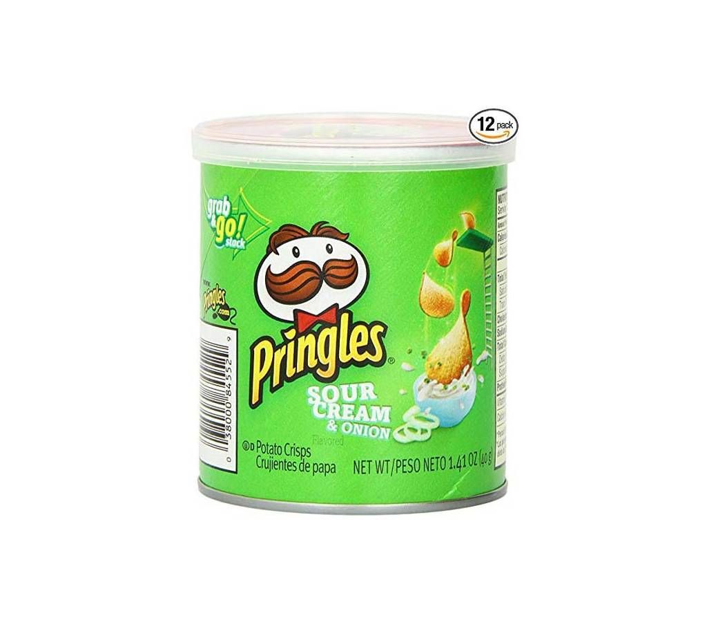 Pringles অরিজিনাল পটেটো চিপস 40gm - India বাংলাদেশ - 988984