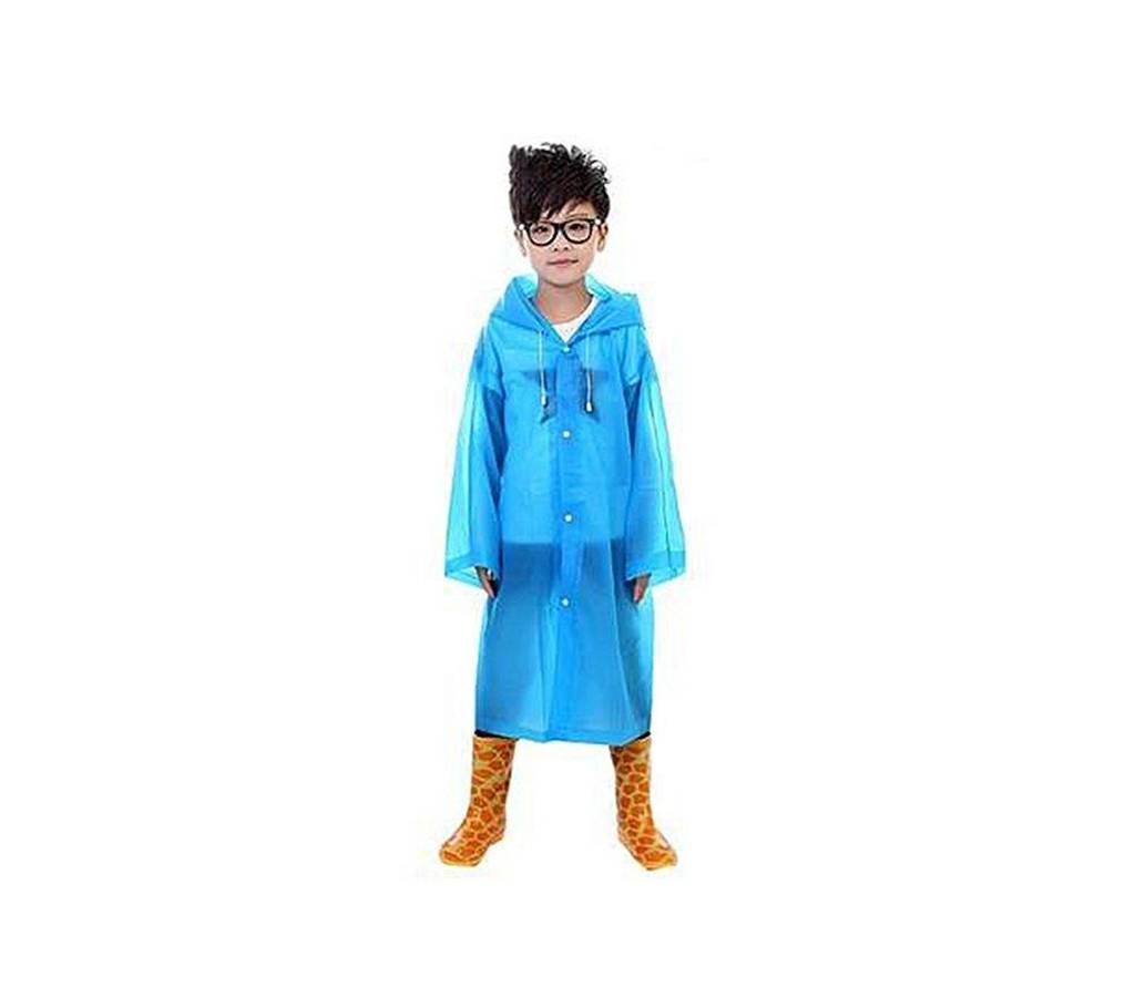 Chlidren EVA Environment Raincoat student Hooded Jacket Girl boy Rain coat বাংলাদেশ - 758487