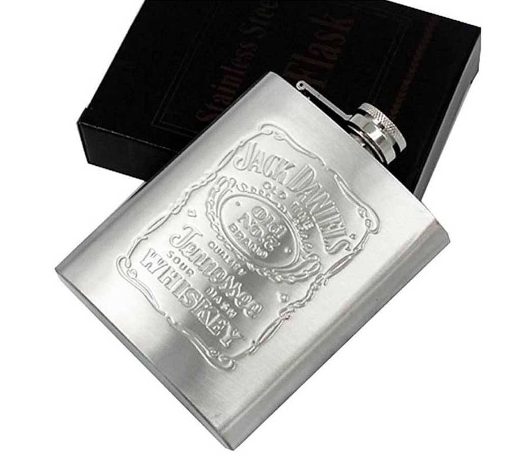 Hip Flask পকেট ড্রিংকস হোল্ডার Drinks Holder - Silver বাংলাদেশ - 750701