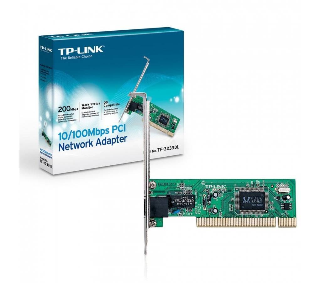 TP-LINK 10/100MBPS PCI নেটওয়ার্ক এডাপ্টার বাংলাদেশ - 760853