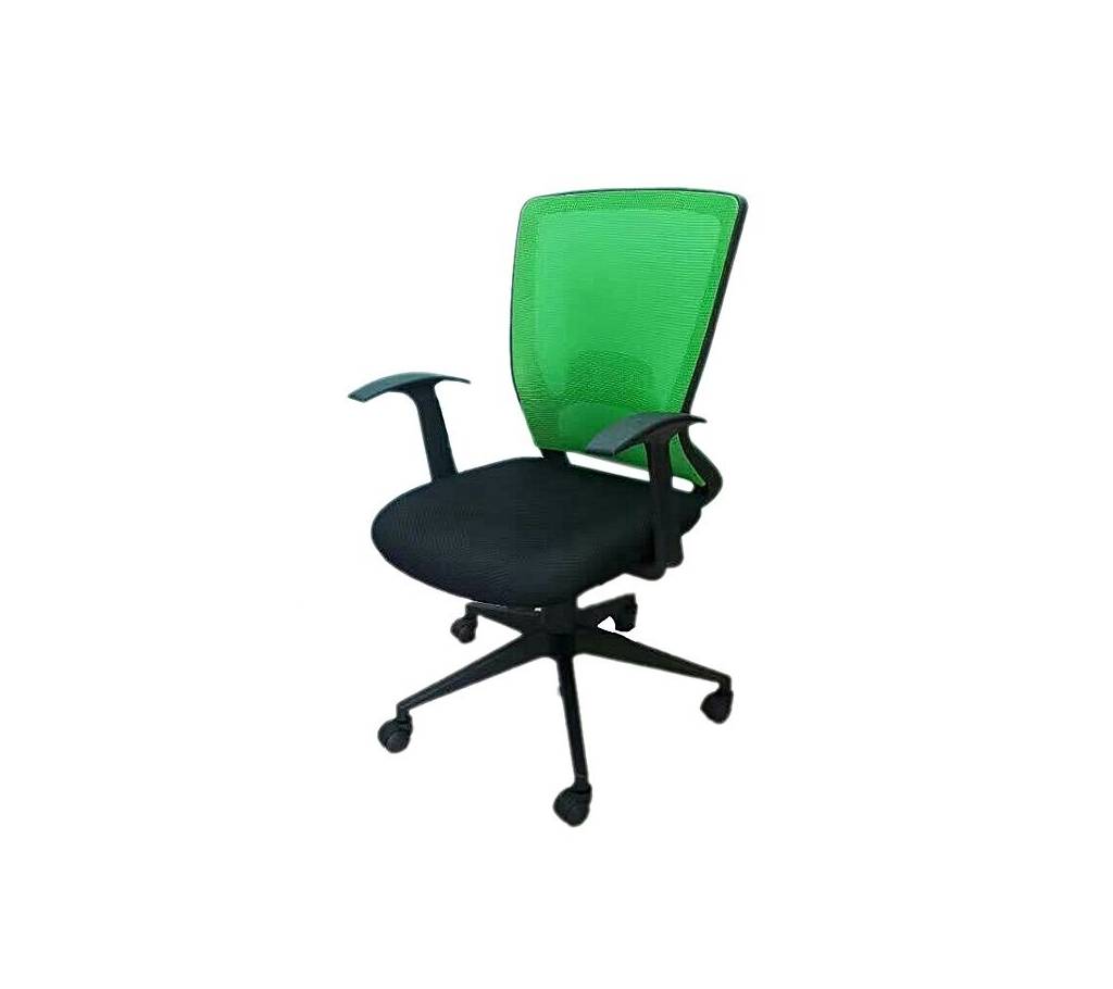 Samiha Furniture SF-50-210 TP Swivel Chair - Black and Green বাংলাদেশ - 755947