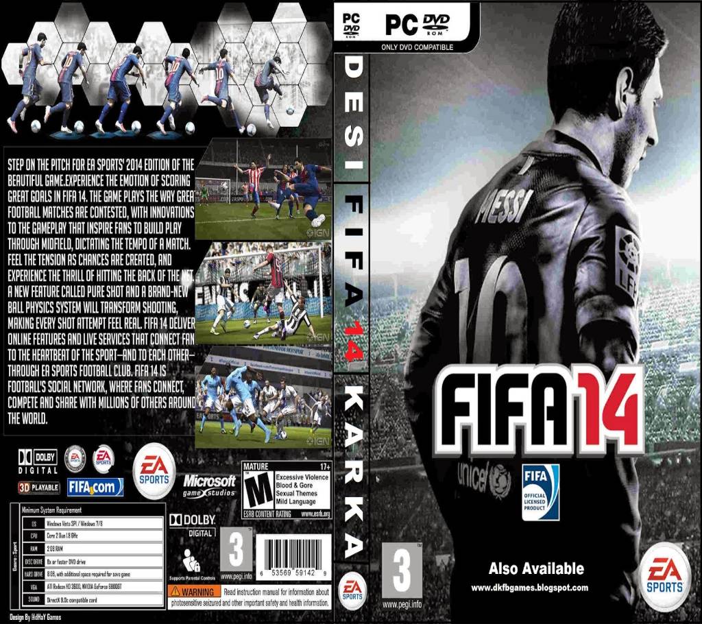 Fifa 14 PC DVD বাংলাদেশ - 778780