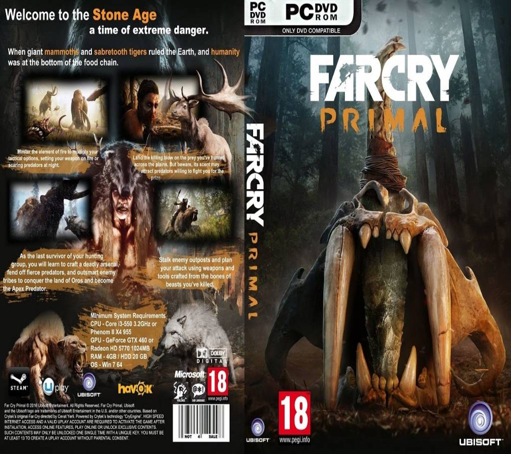 Far Cry Primal PC DVD বাংলাদেশ - 789251