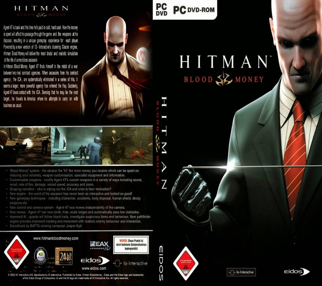 Hitman Blood Money PC DVD বাংলাদেশ - 795896