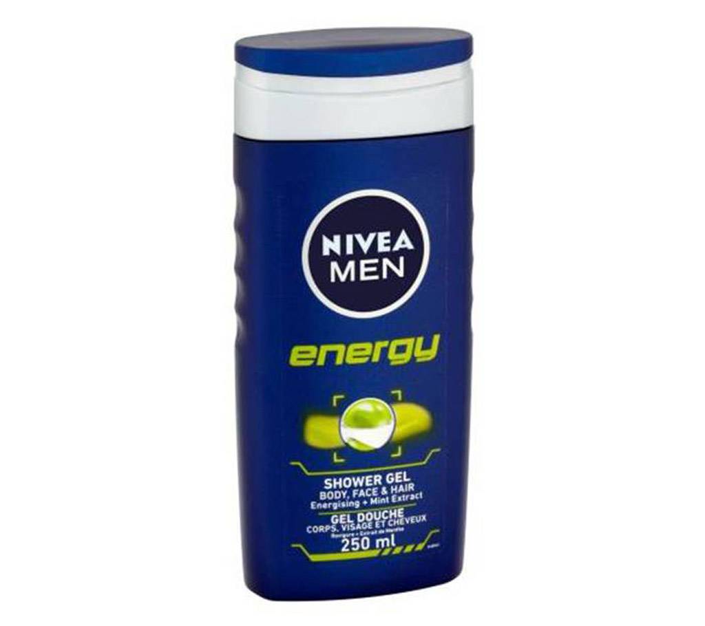 Nivea For Men Energy 2 in 1 শাওয়ার জেল 250ml UK বাংলাদেশ - 801897