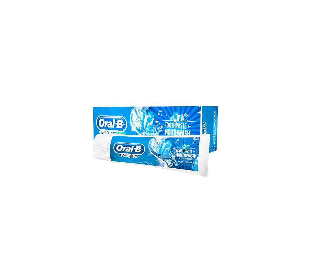Oral-B Complete Extra Fresh মাউথওয়াশ টুথপেস্ট 100Ml UK বাংলাদেশ - 801915