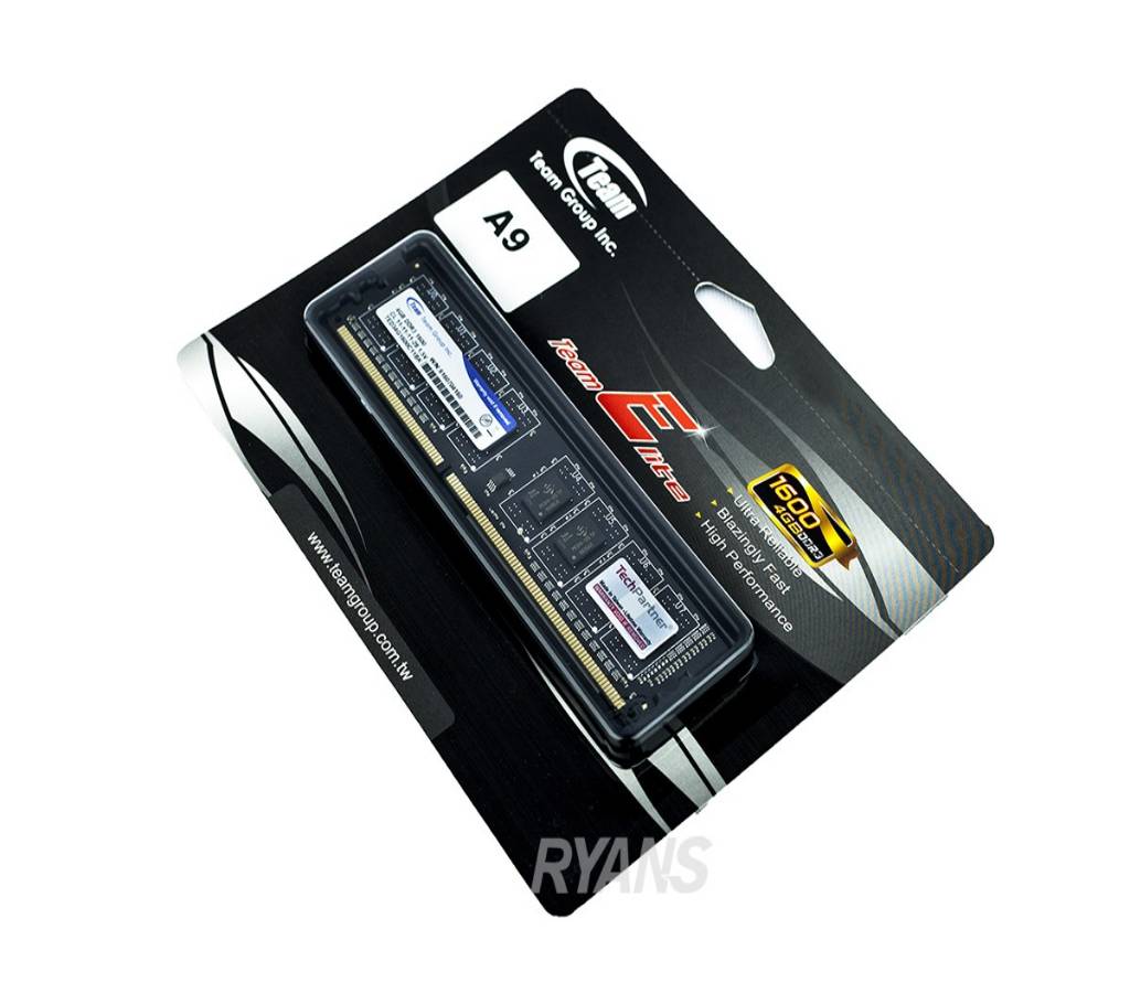 Team 4GB DDR3 1600 BUS ডেস্কটপ র‍্যাম বাংলাদেশ - 759724