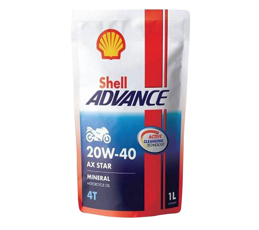 Shell Advance 4T AX STAR 20W-40 - 1L (কী-রিং ফ্রি) বাংলাদেশ - 767950