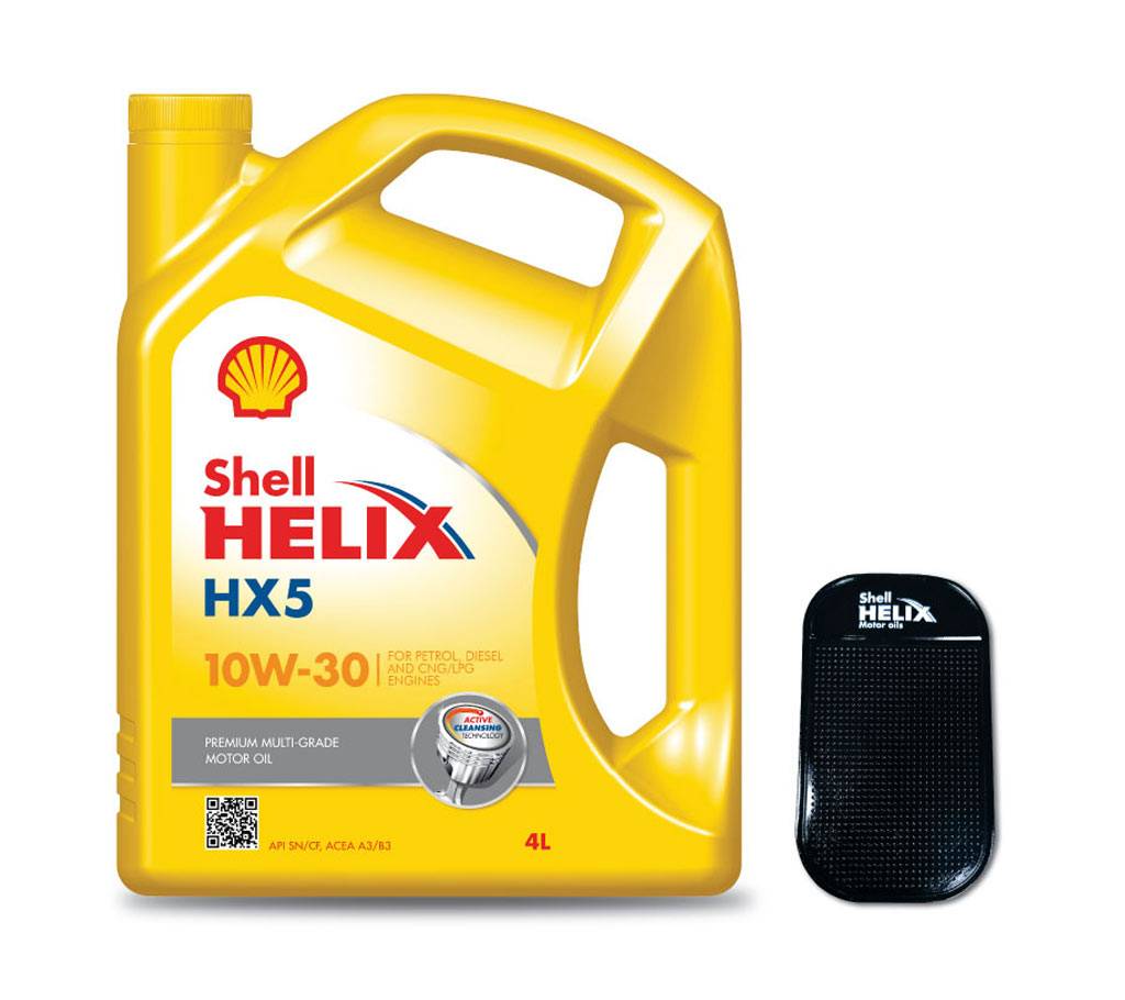 Shell Helix HX5 10W-30 - 4L (Gel Pad free) বাংলাদেশ - 767971
