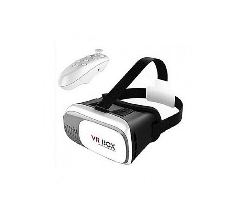 VR BOX ভার্চুইয়াল রিয়েলিটি 3D গ্লাস উইথ রিমোট বাংলাদেশ - 761464