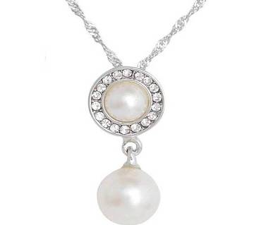 double crystal necklace for women 