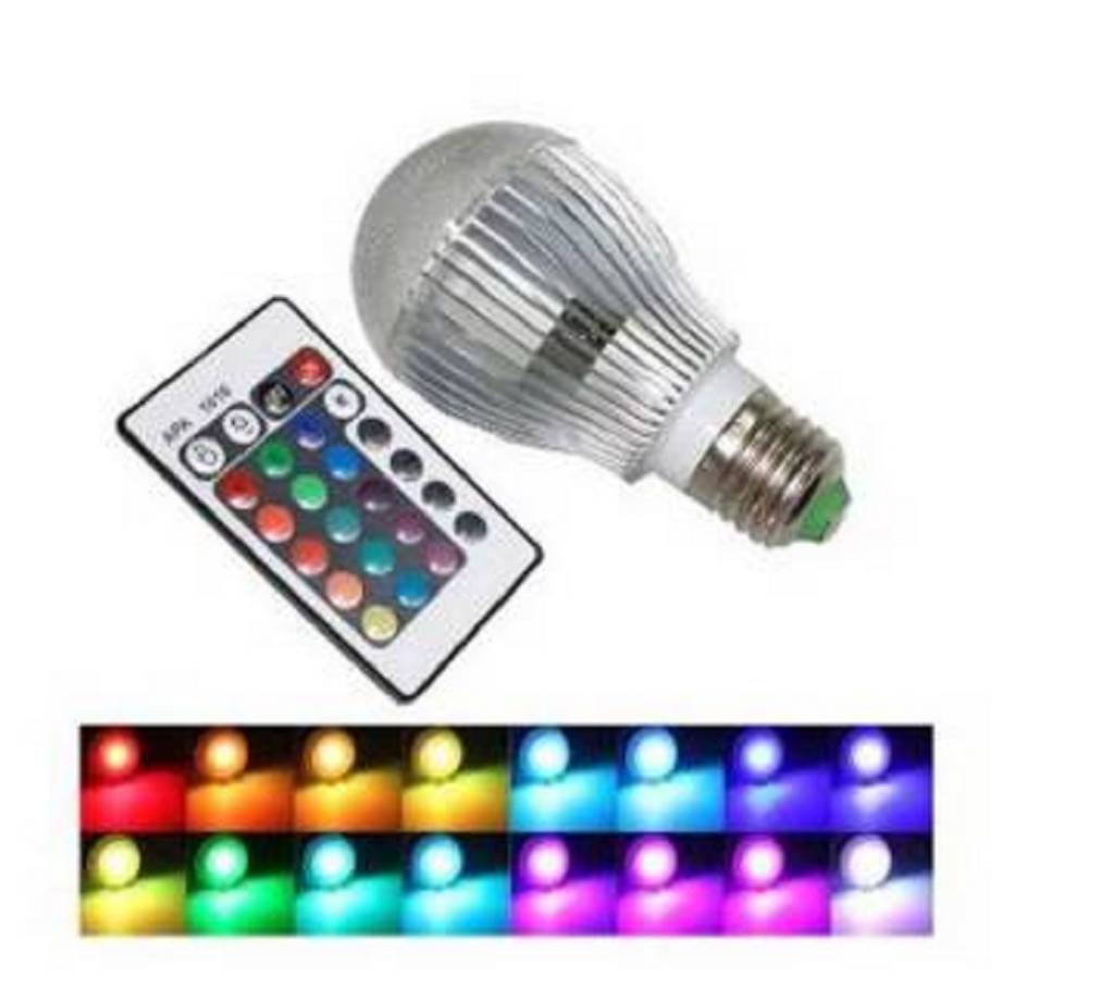 16 color চেজিং LED লাইট রিমোট কন্ট্রোল- ১০ ওয়াট বাংলাদেশ - 764149