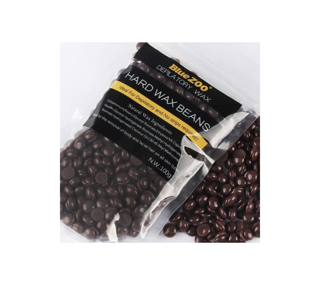 Hard Wax Bean (Chocolate) হেয়ার রিমুভার 100 gm - চায়না বাংলাদেশ - 794331