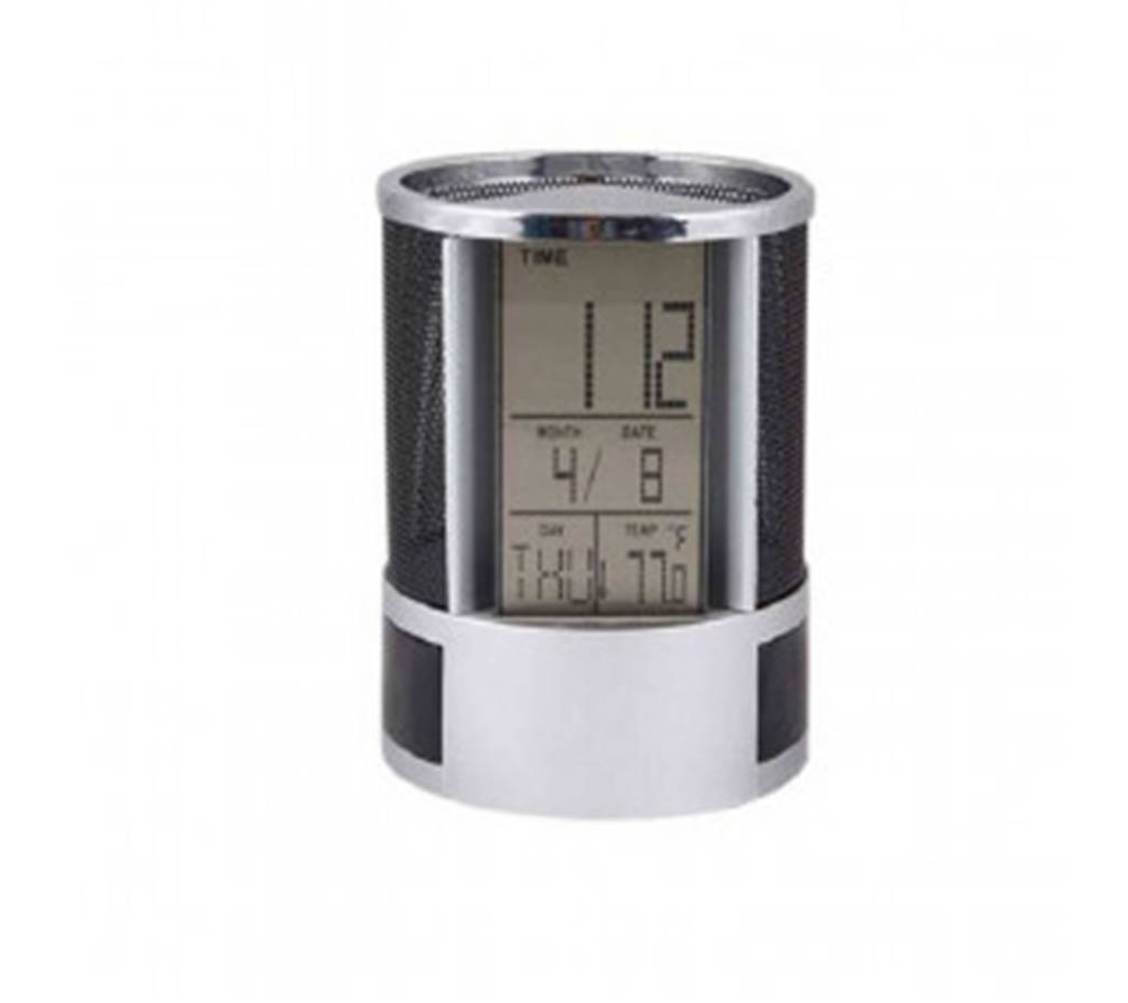 পেন হোল্ডার With Room Temperature Meter & Digital Clock বাংলাদেশ - 778935
