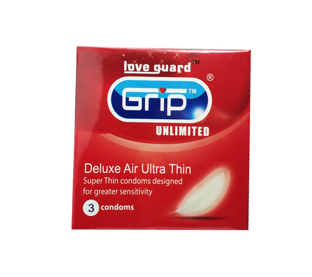 Grip Ultra Thin Malaysian কনডম - 3pcs বাংলাদেশ - 916648