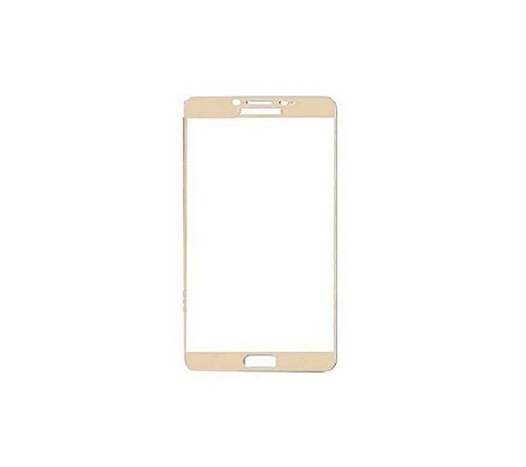 Full curved Tempered Glass Screen Protector For C9 Pro - Gold বাংলাদেশ - 778985