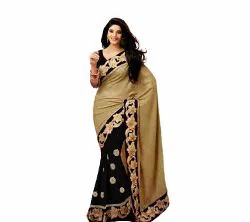 Indian Witless Georgette Replica  Sharee With Blouse Pcs;