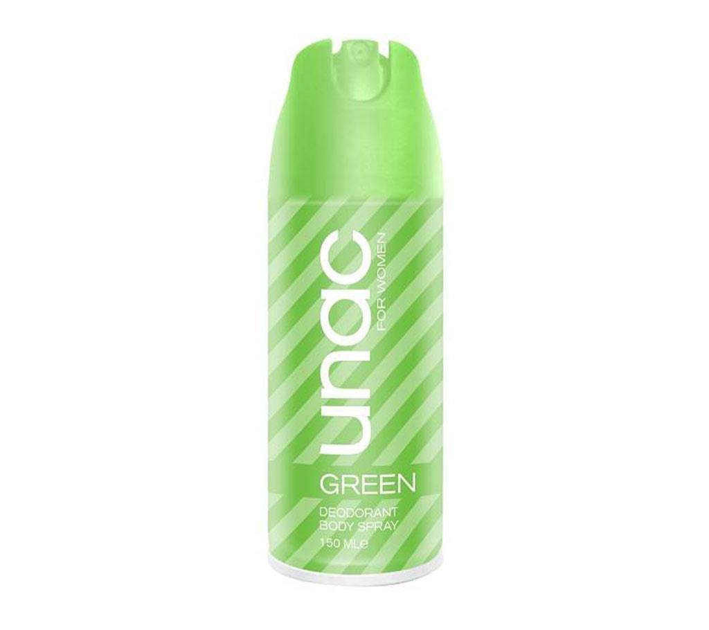 UNAC Green Deodorant বডি স্প্রে - 150ml Turkey বাংলাদেশ - 780437