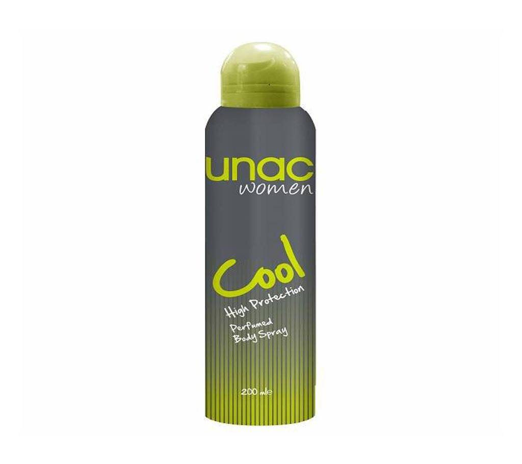 UNAC Cool Perfumed লেডিস বডি স্প্রে 200ml Turkey বাংলাদেশ - 773413