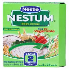 Nestle Nestum Rice Vegetable Stage 2 Junior Cereal ফর বেবী কিডস - India