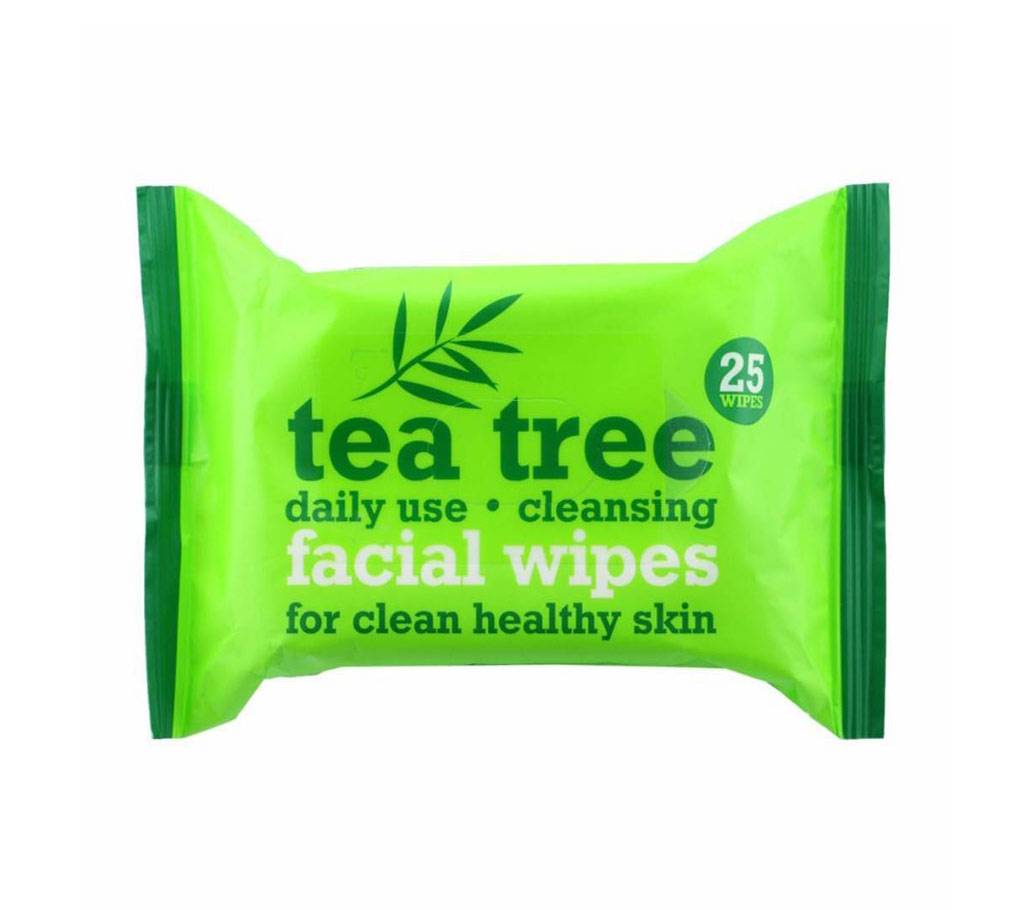 Tea Tree Cleansing ফেশিয়াল ওয়াইপস - 25 Wipes বাংলাদেশ - 790077