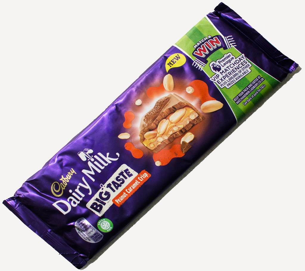 Cadbury Dairy Milk Big Taste Peanut Caramel Crisp চকোলেট 278g UK বাংলাদেশ - 894845