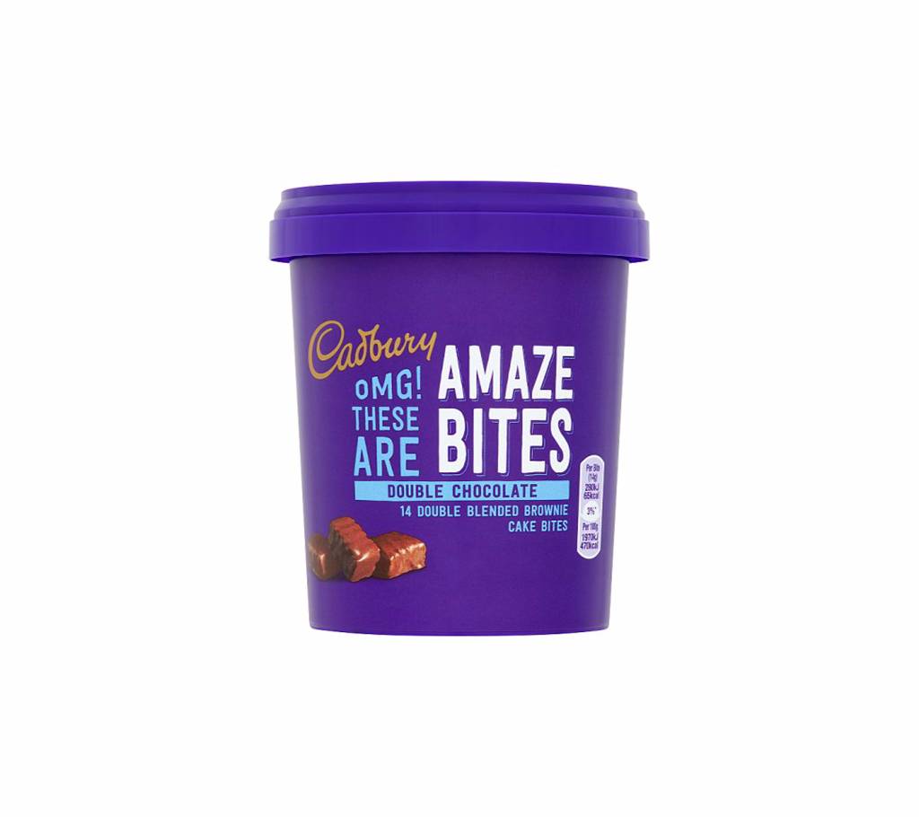 Cadbury Amaze Bites ডাবল চকলেট - 14 Bites (UK) বাংলাদেশ - 845658