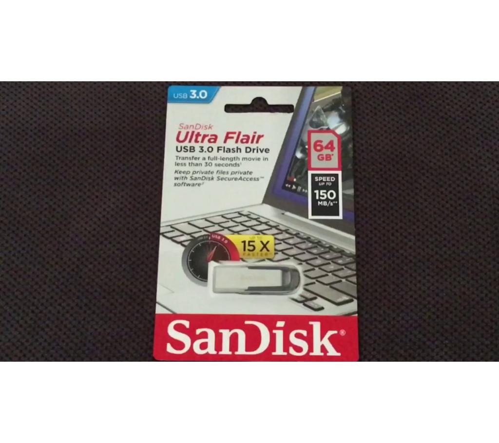 SanDisk পেন ড্রাইভ - 64 GB বাংলাদেশ - 789812