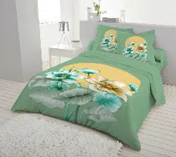 Double Size Bed Sheet  &  Pillow Cover