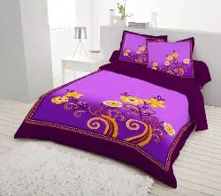 Double Size Bed Sheet     Pillow Cover