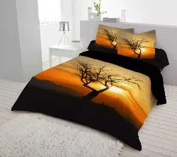 DDouble Size Bed Sheet & Pillow Cover