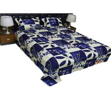 Double Size Bed Sheet & Pillow Cover