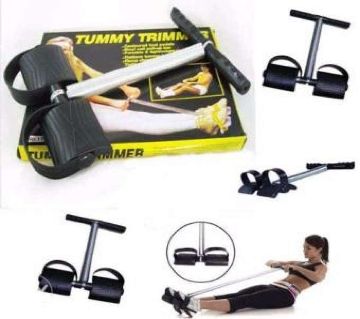 Tummy Trimmer Exercise Waist Body Shape Elastic Workout Fitness Equipment GYM