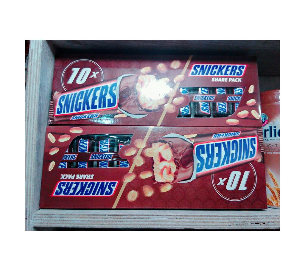 snickers - 10 pcs - 180gm বাংলাদেশ - 798647