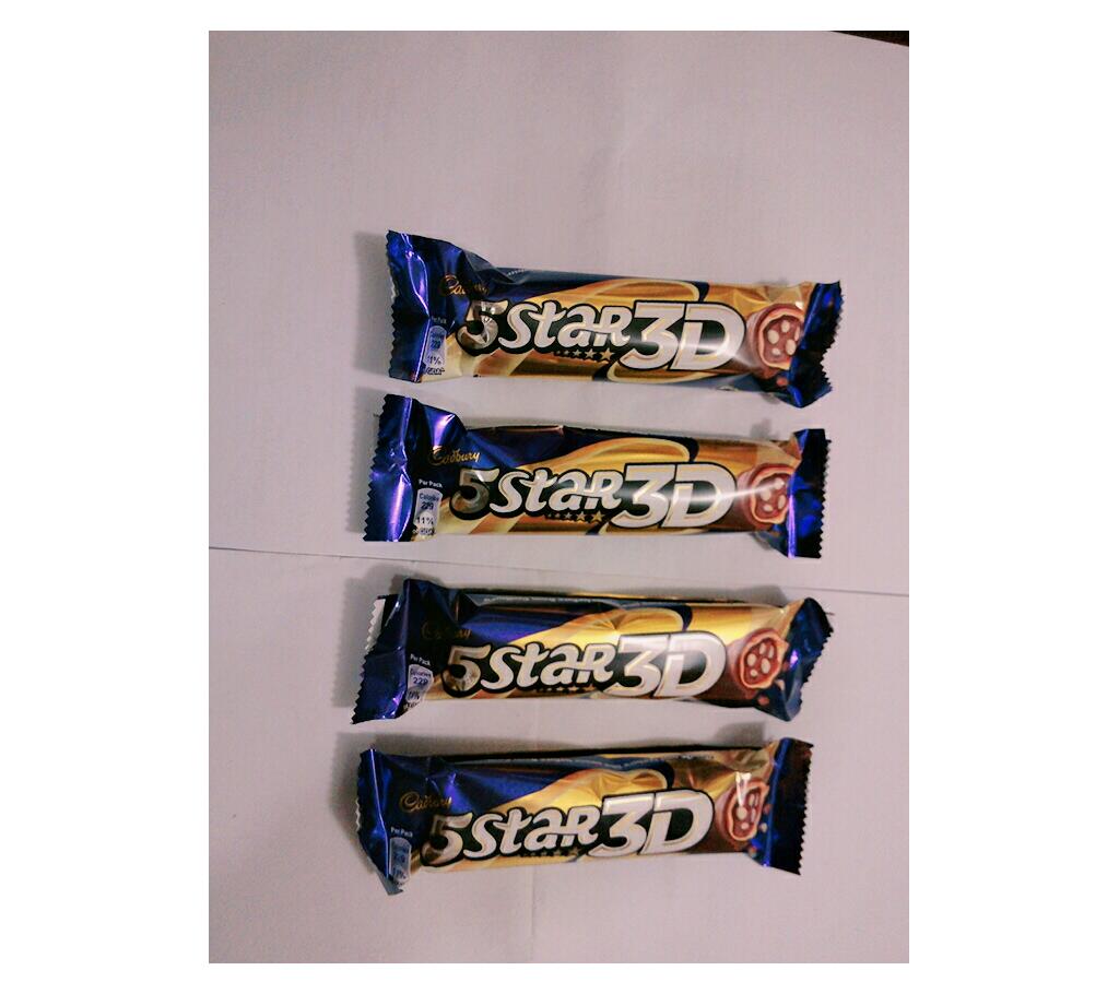 Cadbury 5 star 3D চকলেট - Indian - 1 pcs বাংলাদেশ - 800235